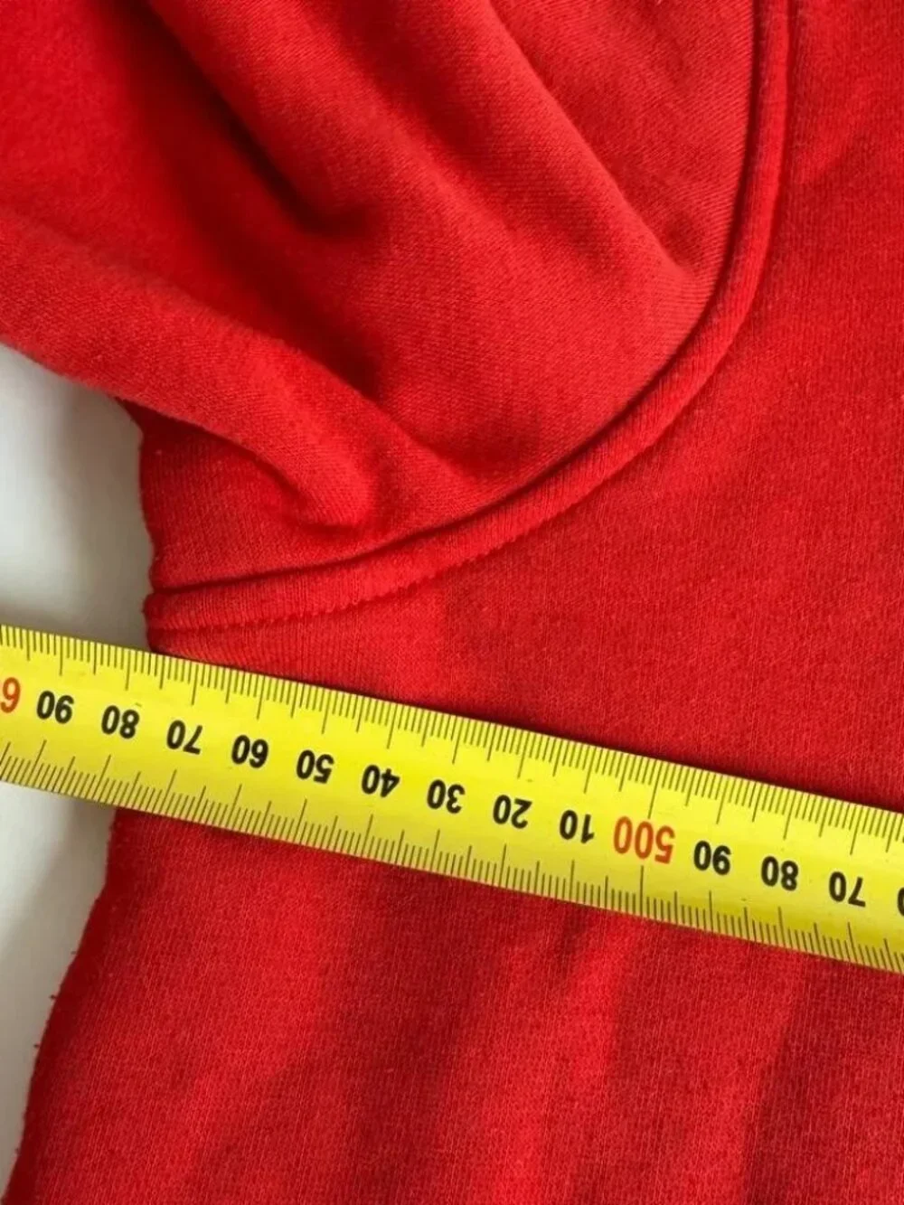 True Religion Red “Lava” Hoodie Pullover Logo Sweatshirt